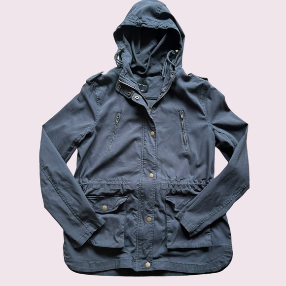 Women’s Cargo Jacket with Hood - Picture 8 of 15